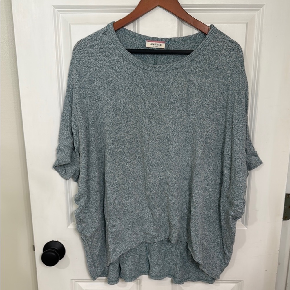 ANDREE BY UNIT Teal Knit Top